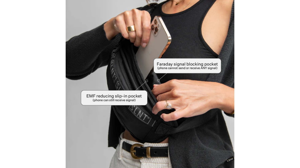 SLNT Essentials Faraday Sling, Black, 1.5L, SL-ESSL-01