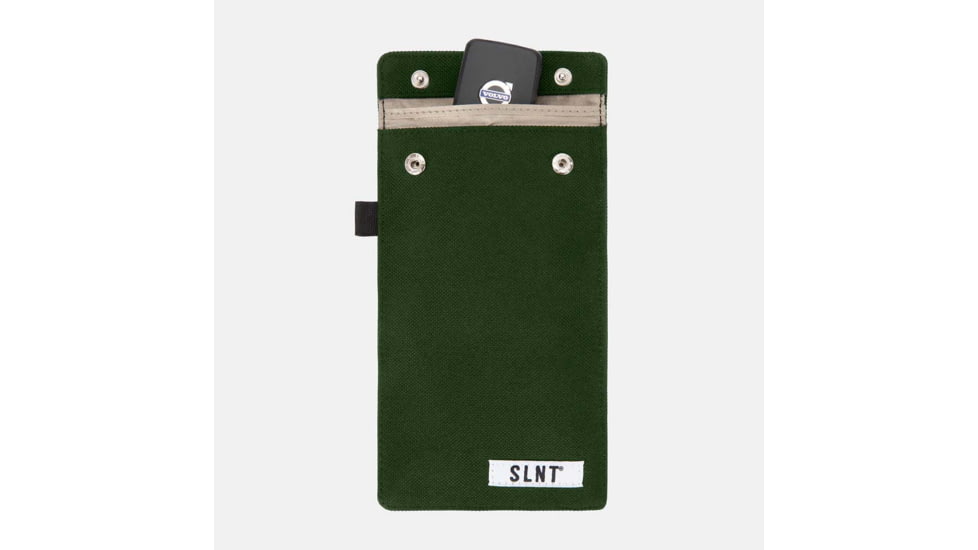 SLNT Faraday Key Fob Bag, Olive, Small, SPS-SFGGC