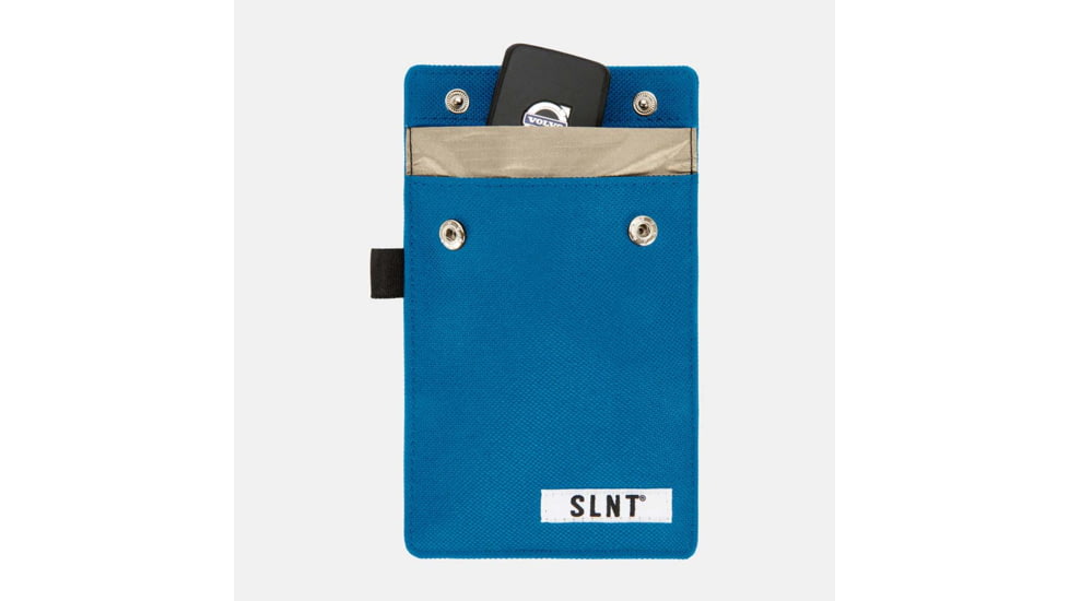 SLNT Faraday Key Fob Bag, Petrol Blue, Extra Small, SPS-FGPBC
