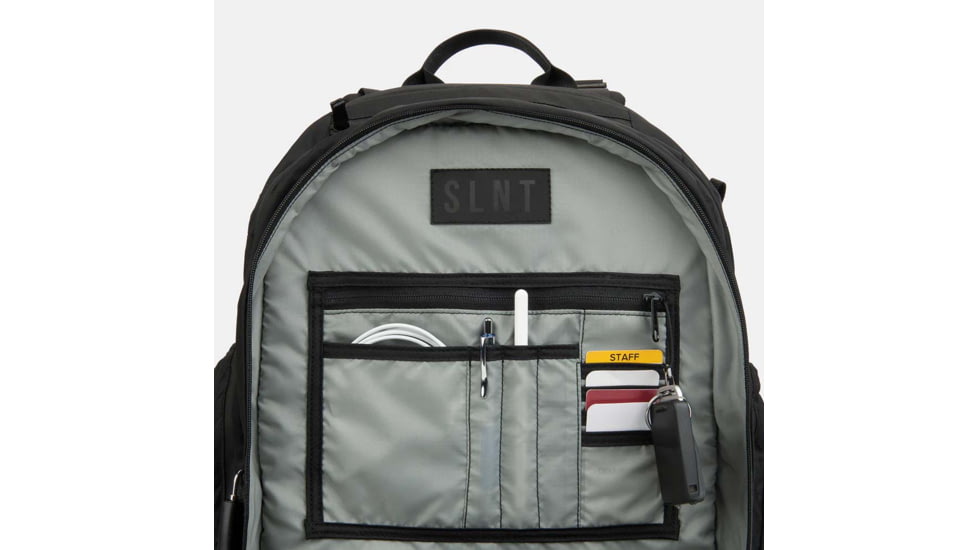 SLNT Incognito Faraday Backpack, USA Berry Compliant, Black, 25L Pack/14L Inert, SL-BPK-BER-01