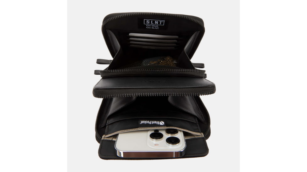 SLNT Lifestyle Faraday Sling Bag, Black, One Size, SPB-FLS-01