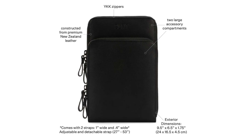 SLNT Lifestyle Faraday Sling Bag, Black, One Size, SPB-FLS-01