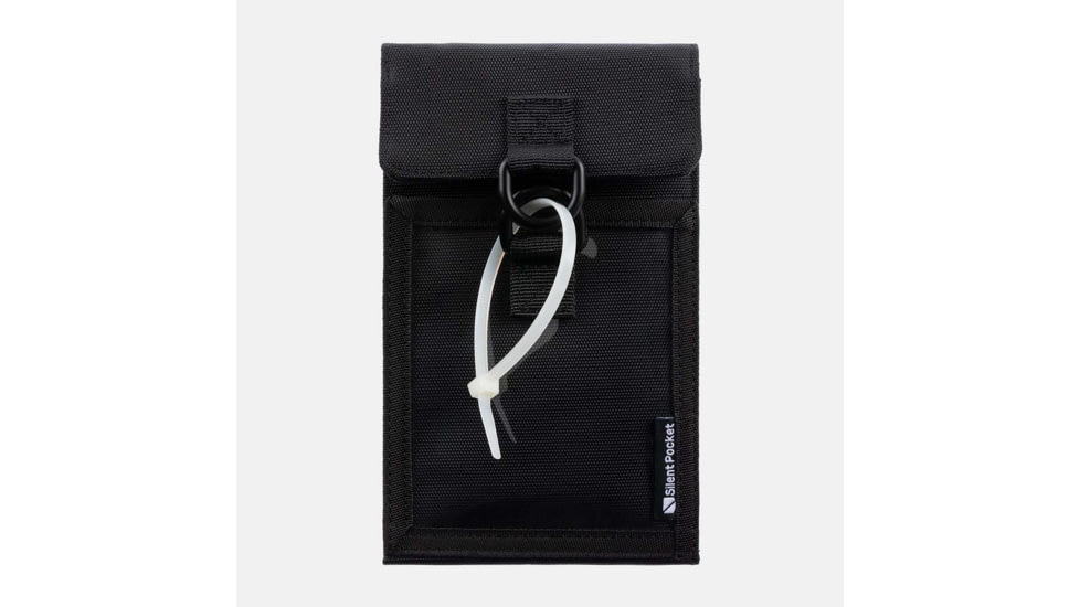 SLNT Locking Faraday Bag, Black, Medium, SPS-MBNLOCK