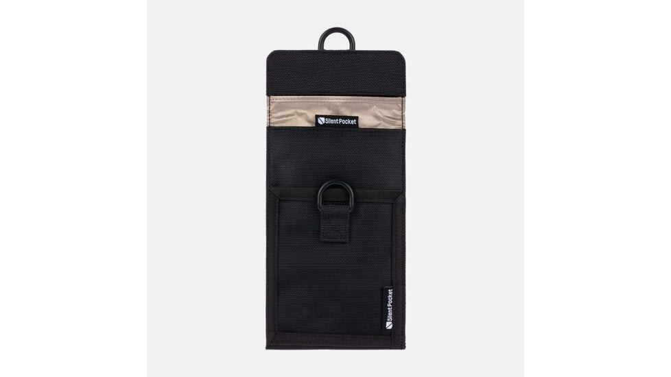 SLNT Locking Faraday Bag, Black, Small, SPS-SBNLOCK