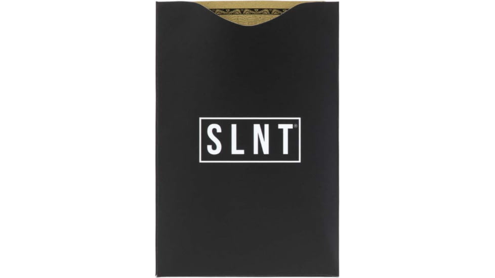 SLNT RFID Blocking Card Sleeves, 5 Pack, Black, SPW-V2CGB