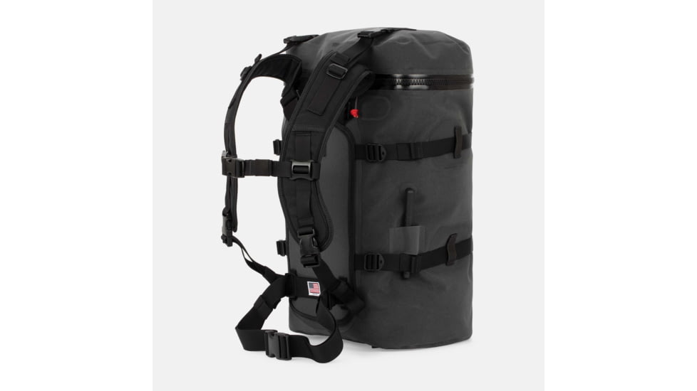 SLNT Submersible Cylinder Faraday Backpack, USA Berry Compliant, Black, 40L, DFT-40L-BER-B
