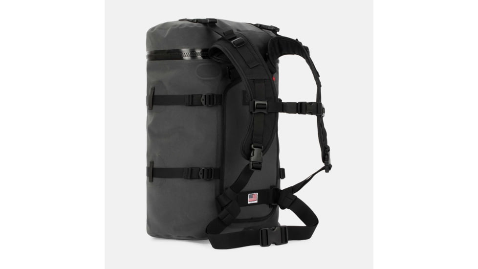SLNT Submersible Cylinder Faraday Backpack, USA Berry Compliant, Black, 40L, DFT-40L-BER-B