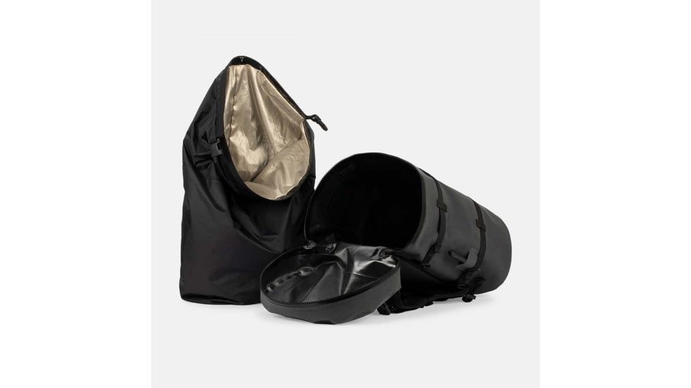 SLNT Submersible Cylinder Faraday Backpack, USA Berry Compliant, Black, 40L, DFT-40L-BER-B