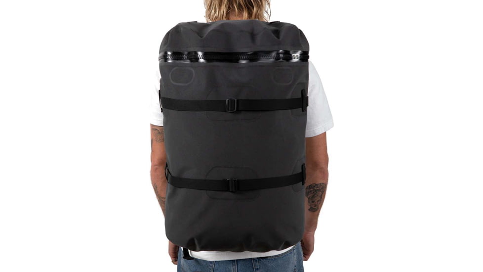 SLNT Submersible Cylinder Faraday Backpack, USA Berry Compliant, Black, 40L, DFT-40L-BER-B