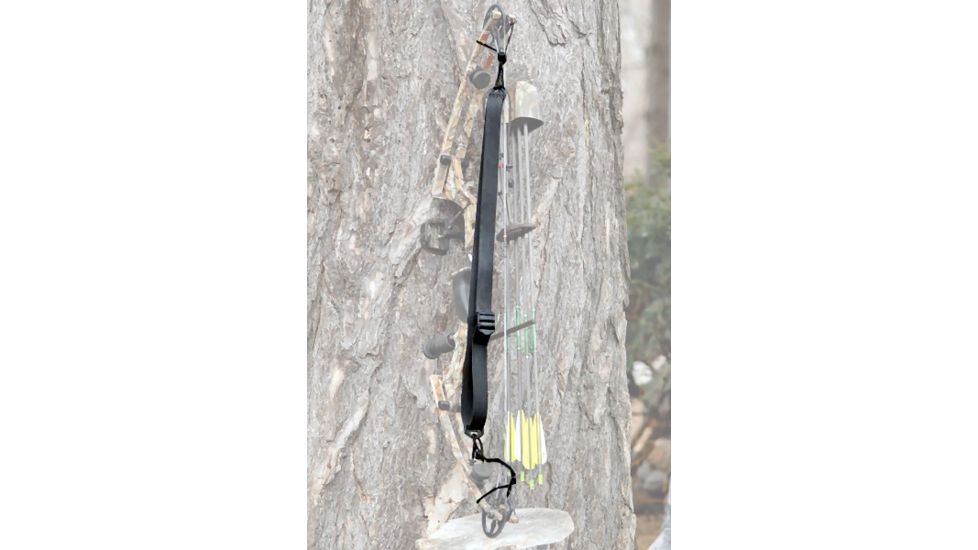 Slogan Outdoors So Magnum Heavy Wt Bow Sling 12 In 1 W/para Cord Black