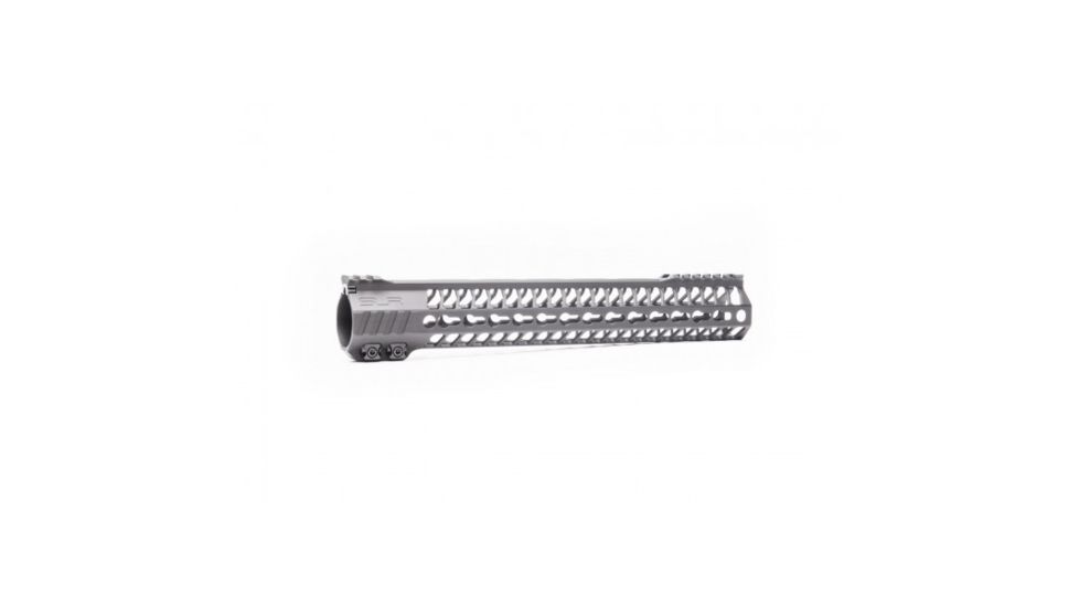 SLR 13.5 inch Helix KeyMod .308 High Profile Handguard, Black 00810646030541