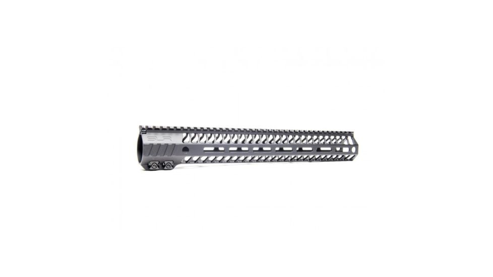 SLR 14.87 inch HELIX M-LOK .308 Low Profile Handguard w/Full Top Rail, Black 00810646031159