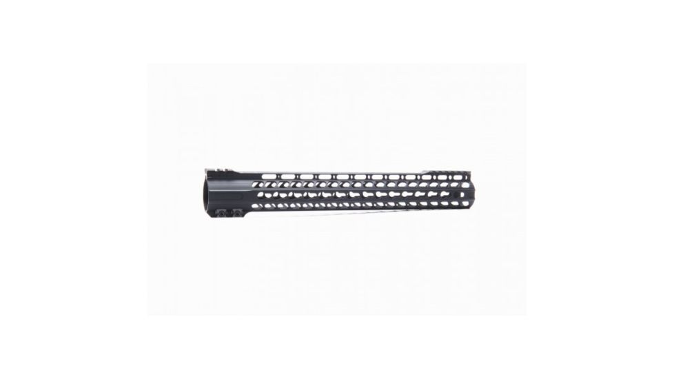 SLR 14.87 inch SOLO Ultra Lite KeyMod .308 High Profile Handguard, Black 00810646030411
