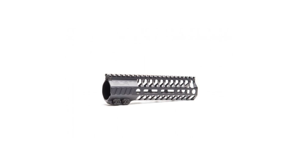 SLR 8 inch HELIX M-LOK 5.56 Handguard w/Full Top Rail, Black 00810646031876