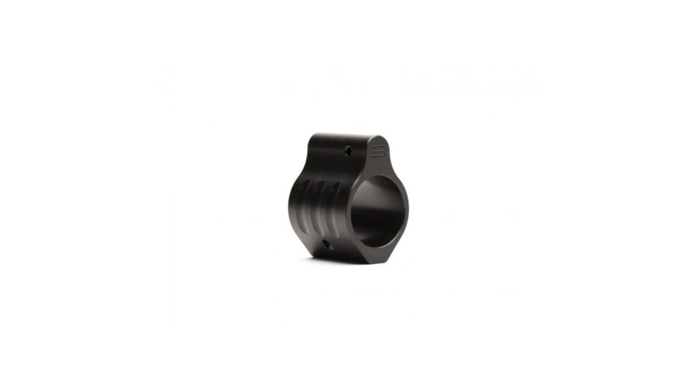 SLR GB7 .750 Non-Adjustable Micro Low Profile Gas Block w/.400 in. Set Screw Spacing, Black 00810646031463