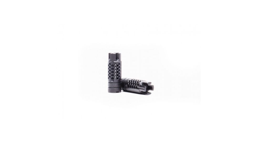 SLR Synergy 30 Cal AK Compensator, 14x1 LH Thread, Black 00810646034907