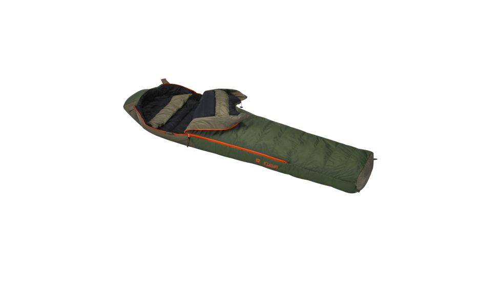 Slumberjack Lapland 0 Deg Long Hybrid Dual Zipper, Two-tone Green, regular 51732316-DL
