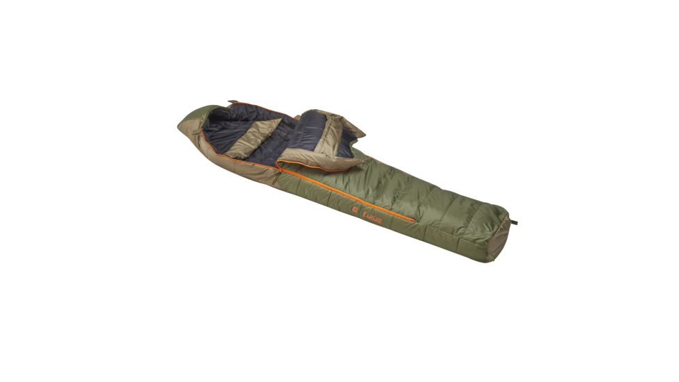 Slumberjack Lapland 0 Deg Reg Hybrid Dual Zipper, Two-tone Green, regular 51732316-DR