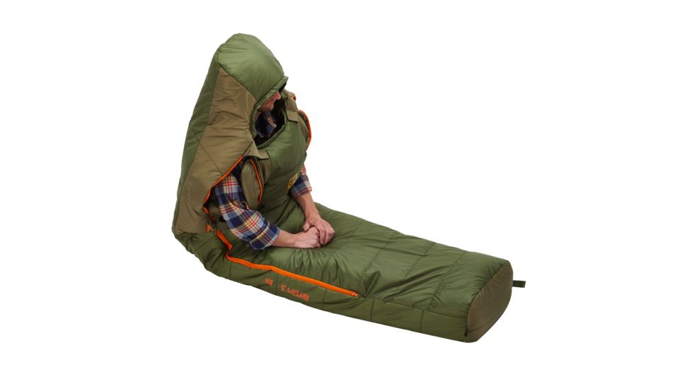 Slumberjack Lapland 0 Deg Reg Hybrid Dual Zipper, Two-tone Green, regular 51732316-DR