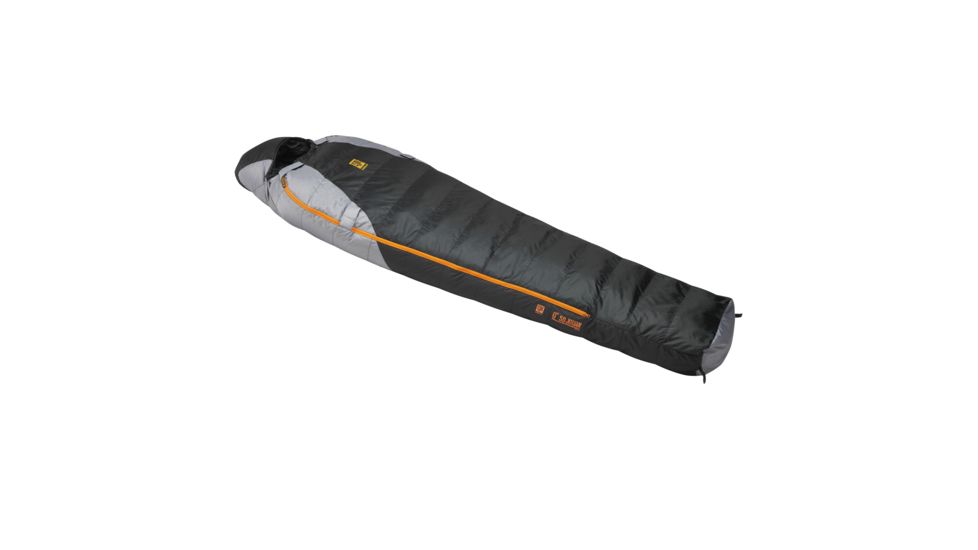 Slumberjack Sojourn 0 Sleeping Bag 550 Down-Black / Smoke-Regular-Double