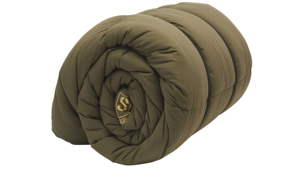 Slumberjack South Fork 15-25 Degrees Sleeping Bag, Rectangular, Olive Drab, 51734920OV