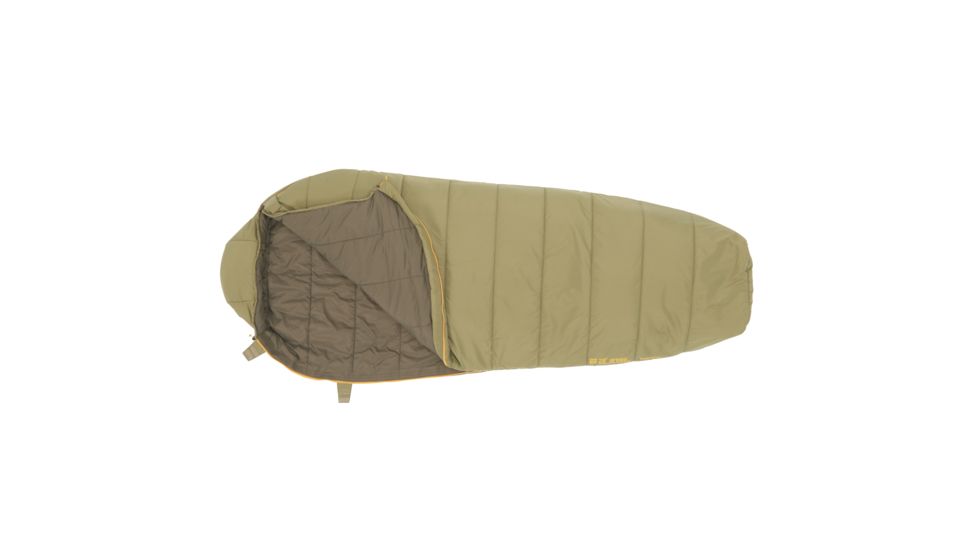 Slumberjack Up Wind 20 Sleeping Bag, Long, 84 in X 35 in, Green, 51733319LL