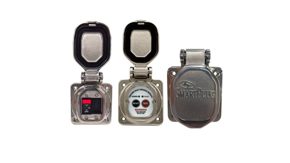 SmartPlug Kit w/ELCI Sensor &amp; 30 Amp Breaker/Stainless Steel Door Combo 76152