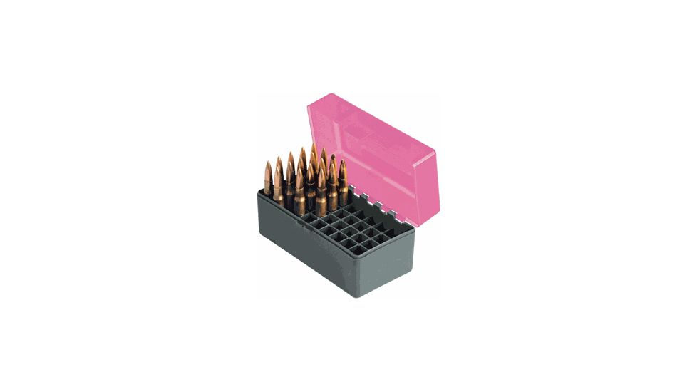 SmartReloader Ammo Box- 50 Rounds, Pink VBSR612P