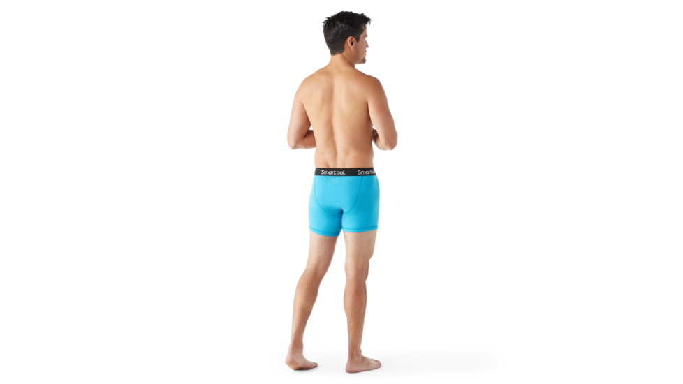 Smartwool Active Boxer Brief Boxed - Mens, Pool Blue, 2XL, SW016996N181XXL000