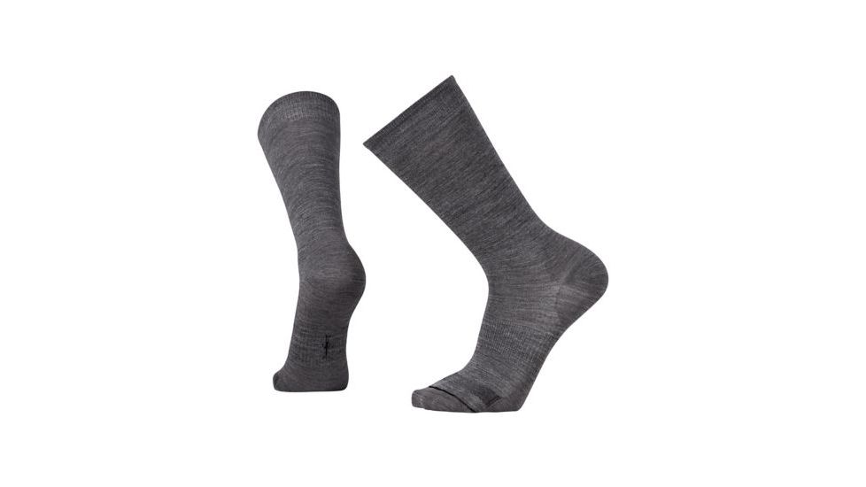 Smartwool Anchor Line Sock - Men's, Medium Gray/Black, Medium SW0SW960251-M