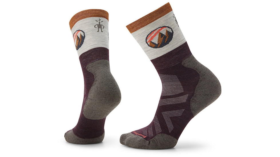 Smartwool Athlete Edition Approach Crew Socks - Womens, Bordeaux, Small, SW0018225901-S