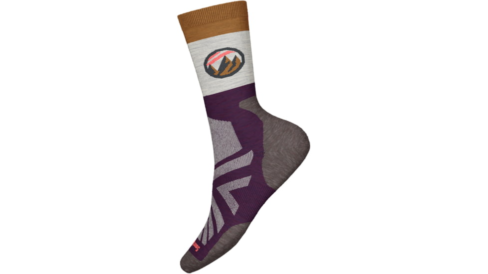 Smartwool Athlete Edition Approach Crew Socks - Womens, Bordeaux, Medium, SW0018225901-M