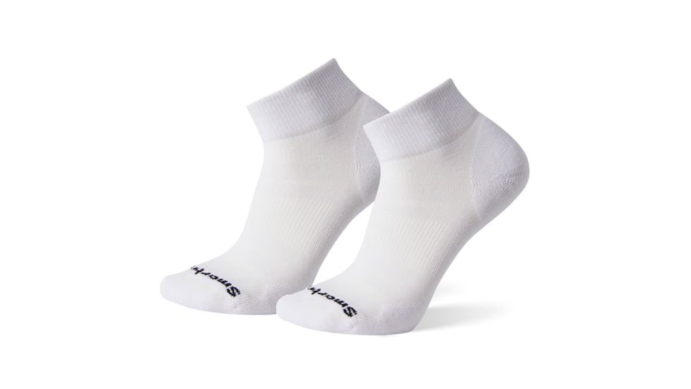Smartwool Athletic Light Elite Mini 2 Pack Sock - Mens, White, Large, SW000684122L