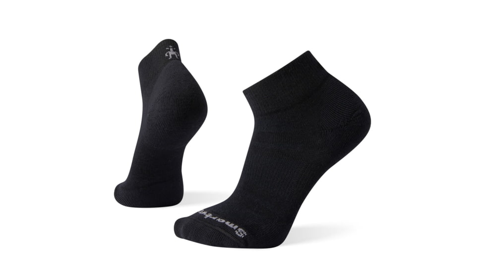 Smartwool Athletic Light Elite Mini Socks, Black, Large, SW004098001-L