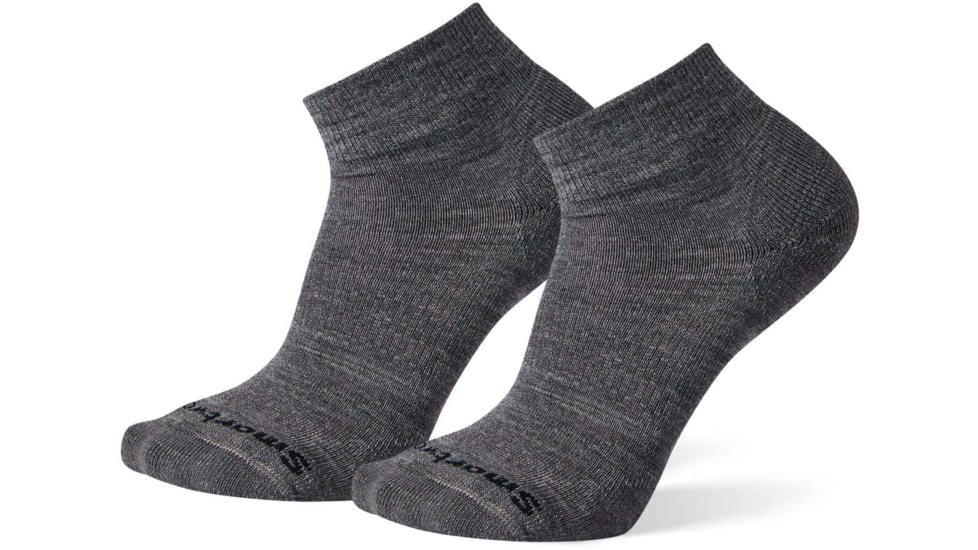 Smartwool Athletic Targeted Cushion Ankle 2 Pack Socks - Mens, Medium Gray, Small, SW000684052S