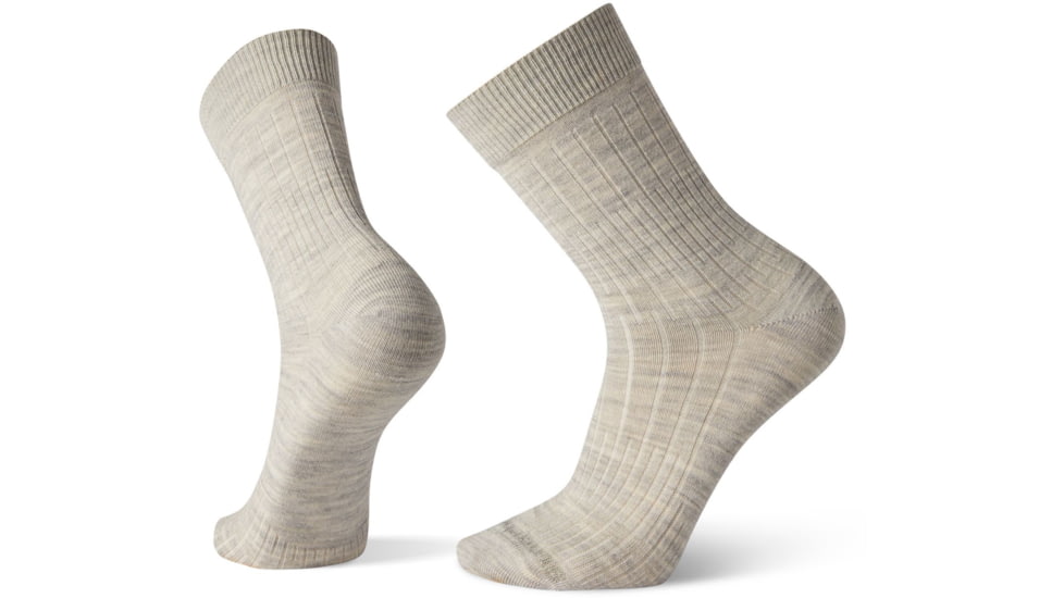 Smartwool Basic Rib Crew Socks - Mens, Ash, Extra Large, SW001551069-A-X-Large