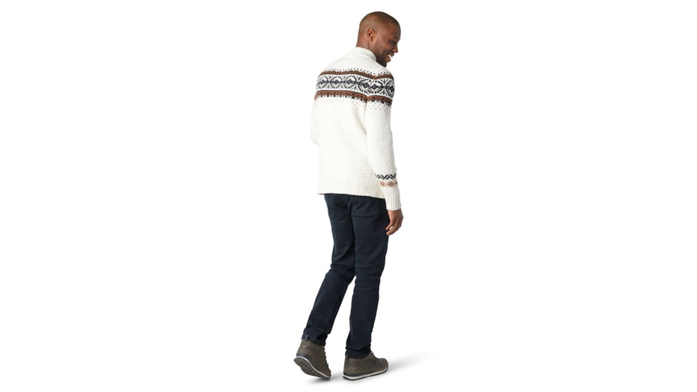 Smartwool CHUP Hansker Half Zip Sweater - Mens, Ash/Light Gray Heather Marl, Medium, SW016423E77-M