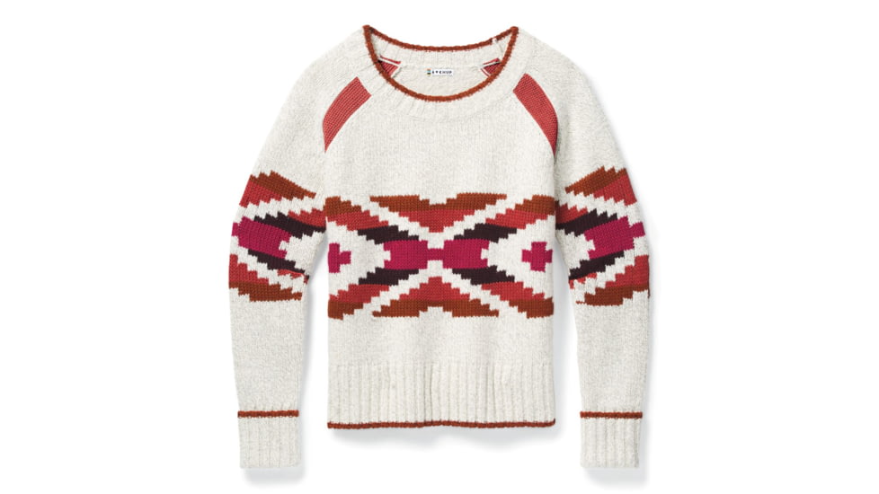 Smartwool CHUP Qoa Pullover Sweater - Womens, Ash/Light Gray Heather Marl, Small, SW016345E77-S