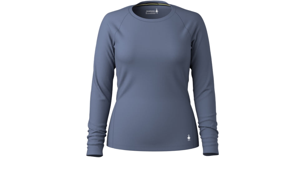 Smartwool Classic All-Season Merino Base Layer Crew - Womens, Nightfall Blue, Small, SW016912P43100S000