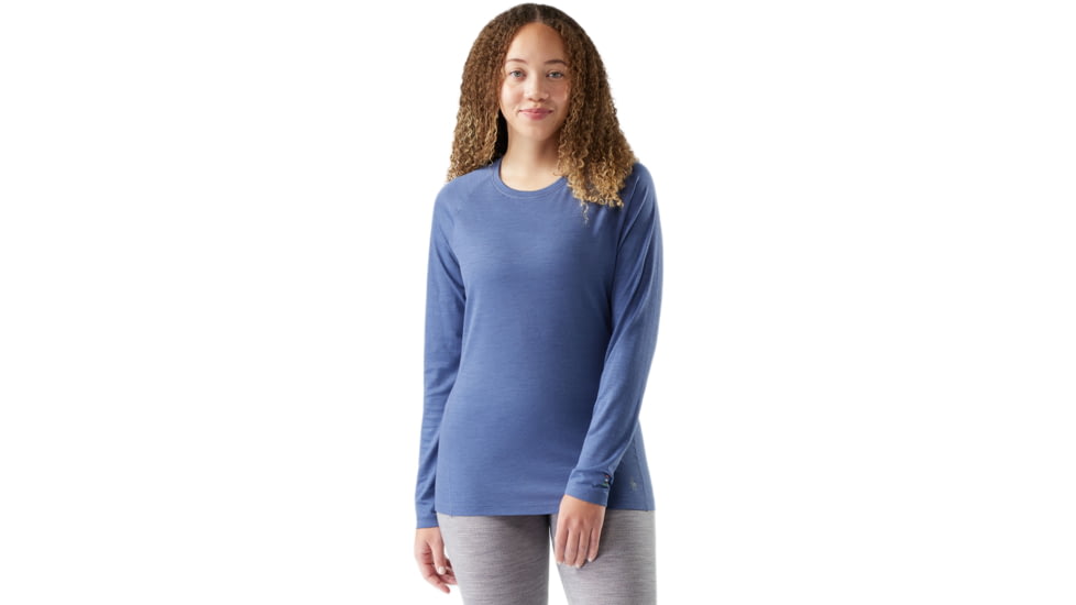 Smartwool Classic All-Season Merino Base Layer Crew - Women's, Nightfall Blue, Extra Large, SW016912P4310XL000