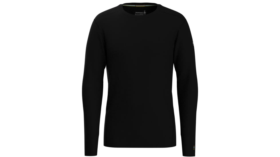 Smartwool Classic All-Season Merino Base Layer Long Sleeve - Mens, Black, Large, SW0169520011-001 BLACK-L