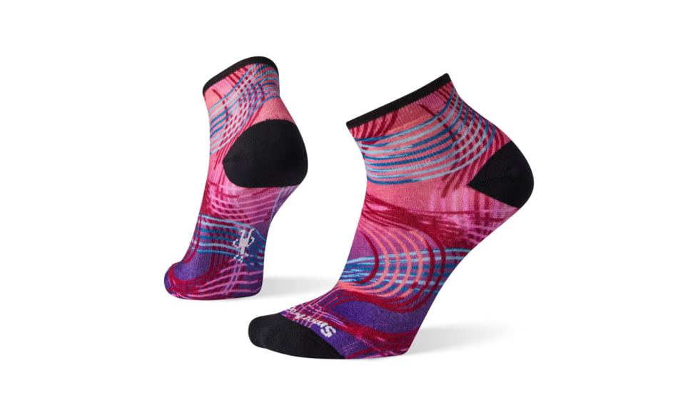 Smartwool Curated Modern Plaid Mini Boot Socks - Womens, Multi Color, Medium, SW004105150-M