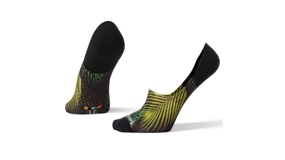 Smartwool Curated Palms No Show - Mens, Black, Large, SW010498001-L
