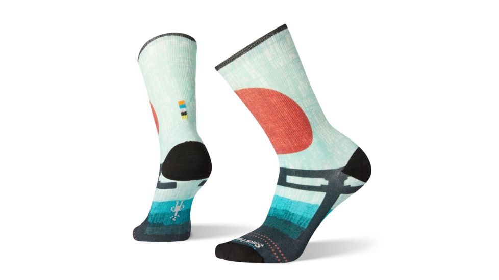 Smartwool Curated Torii Gate Crew Socks - Womens, Multi Color, Medium, SW003913150-M