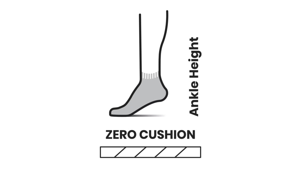 Smartwool Cycle Zero Cushion Ankle Socks - Mens, Masala, Large, SW001720D42L