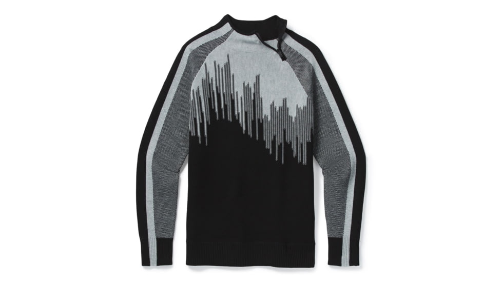 Smartwool Dacono Ski 1/4 Zip Pullover Sweater - Womens, Black, Large, SW016388001-L