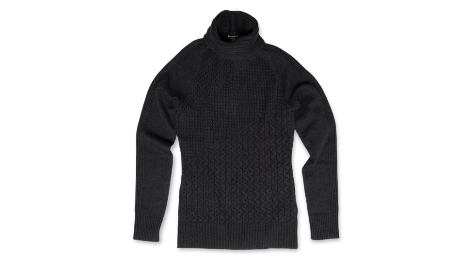 Smartwool Dacono Ski Sweater - Womens, Charcoal Heather, Medium, SW019273010-M