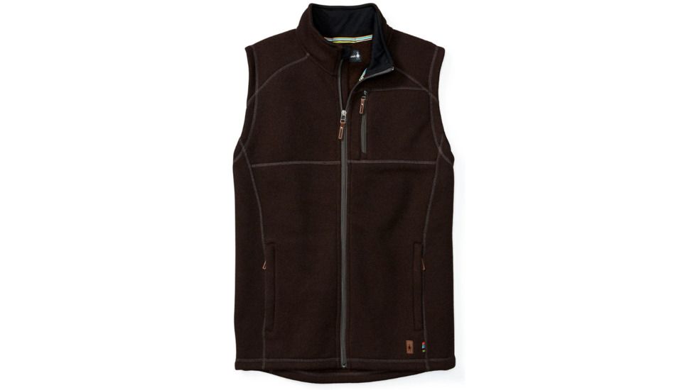 Smartwool Echo Lake Vest - Mens, Sumatra Heather, Medium, SW010002892-M
