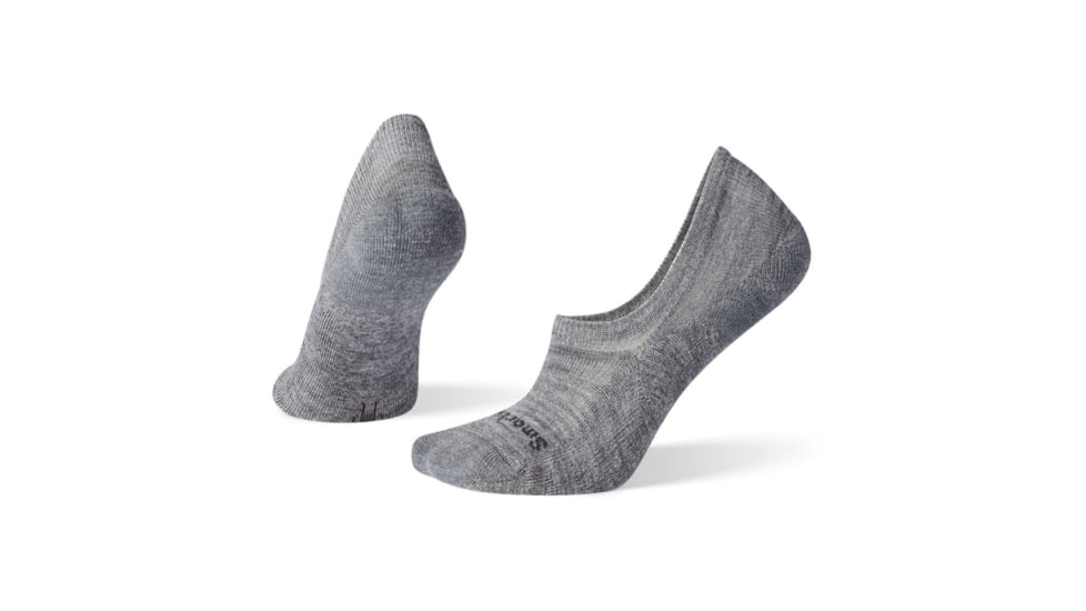 Smartwool Everyday Cushion No Show Socks - Womens, Medium Gray, Large, SW001728052L