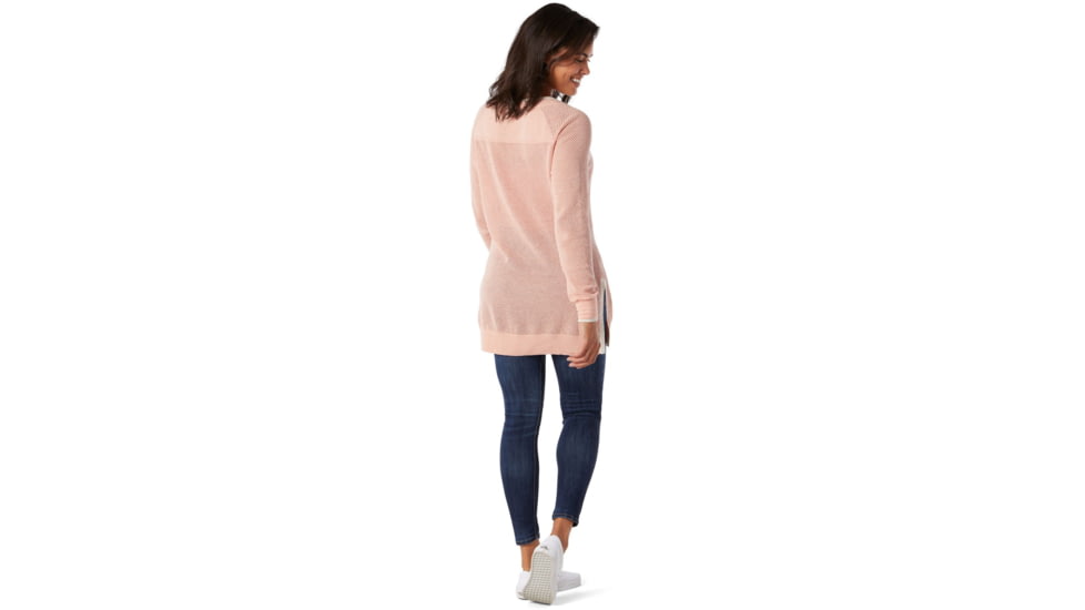 Smartwool Everyday Exploration Tunic Sweater - Womens, Rose Cloud Heather, Extra Small, SW016252D45-XS